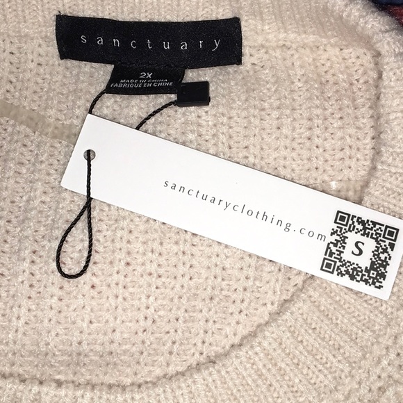 Sanctuary Playful Stripe Sweater Long Sleeve Top - Picture 4 of 5